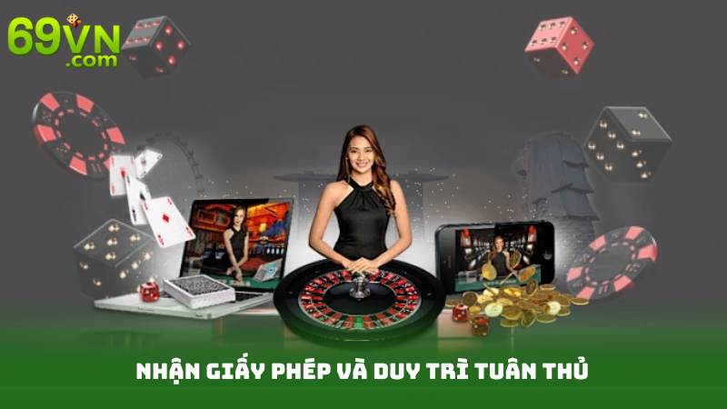 Giấy Phép Kinh Doanh 2 Nhận giấy phép và duy trì tuân thủ