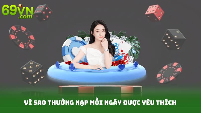 Thưởng Nạp Mỗi Ngày – Nạp Là Có, Quà Trong Tay 2 Vì sao thưởng nạp mỗi ngày được yêu thích